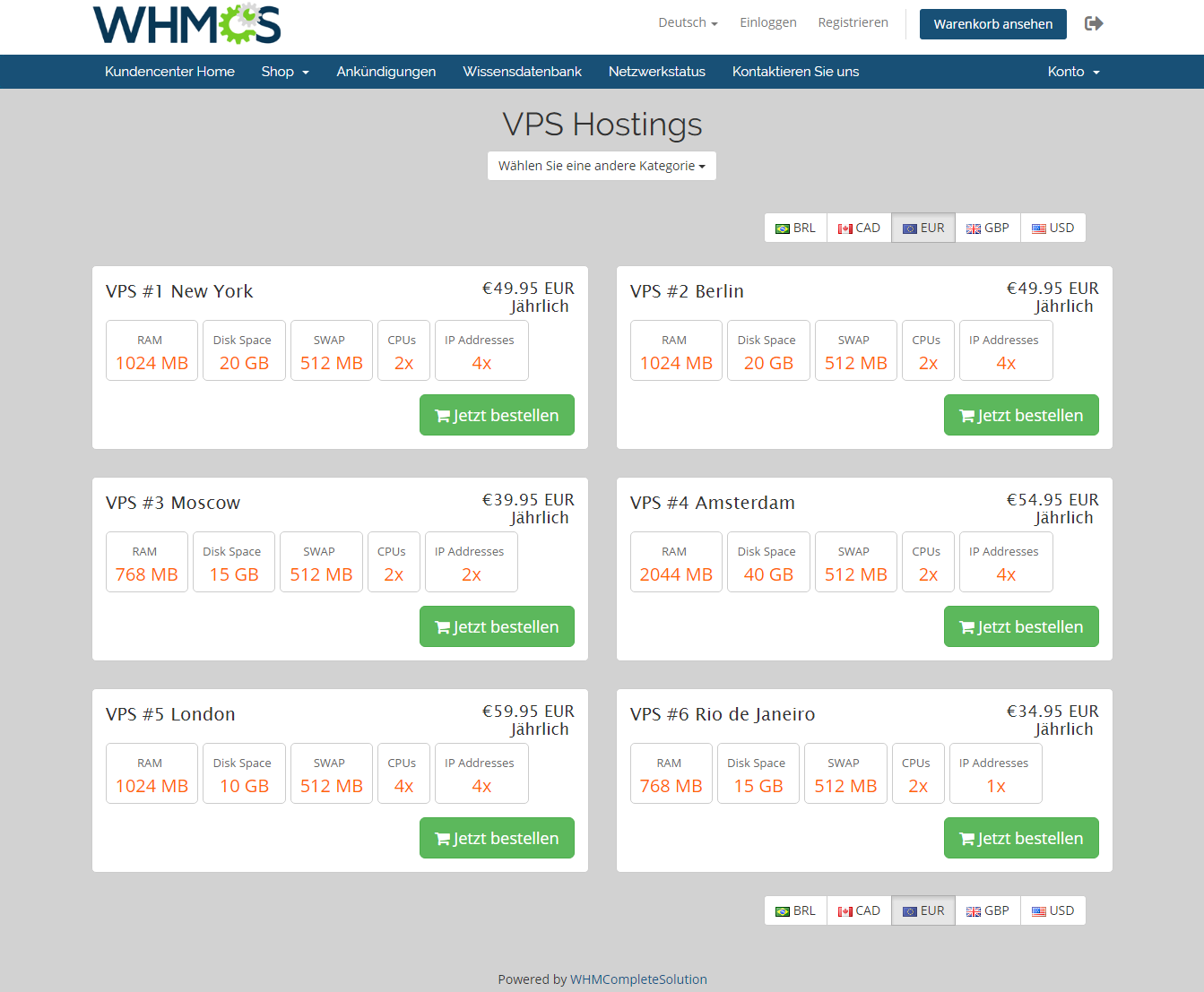Geolocation Hook For WHMCS: Module Screenshot 6