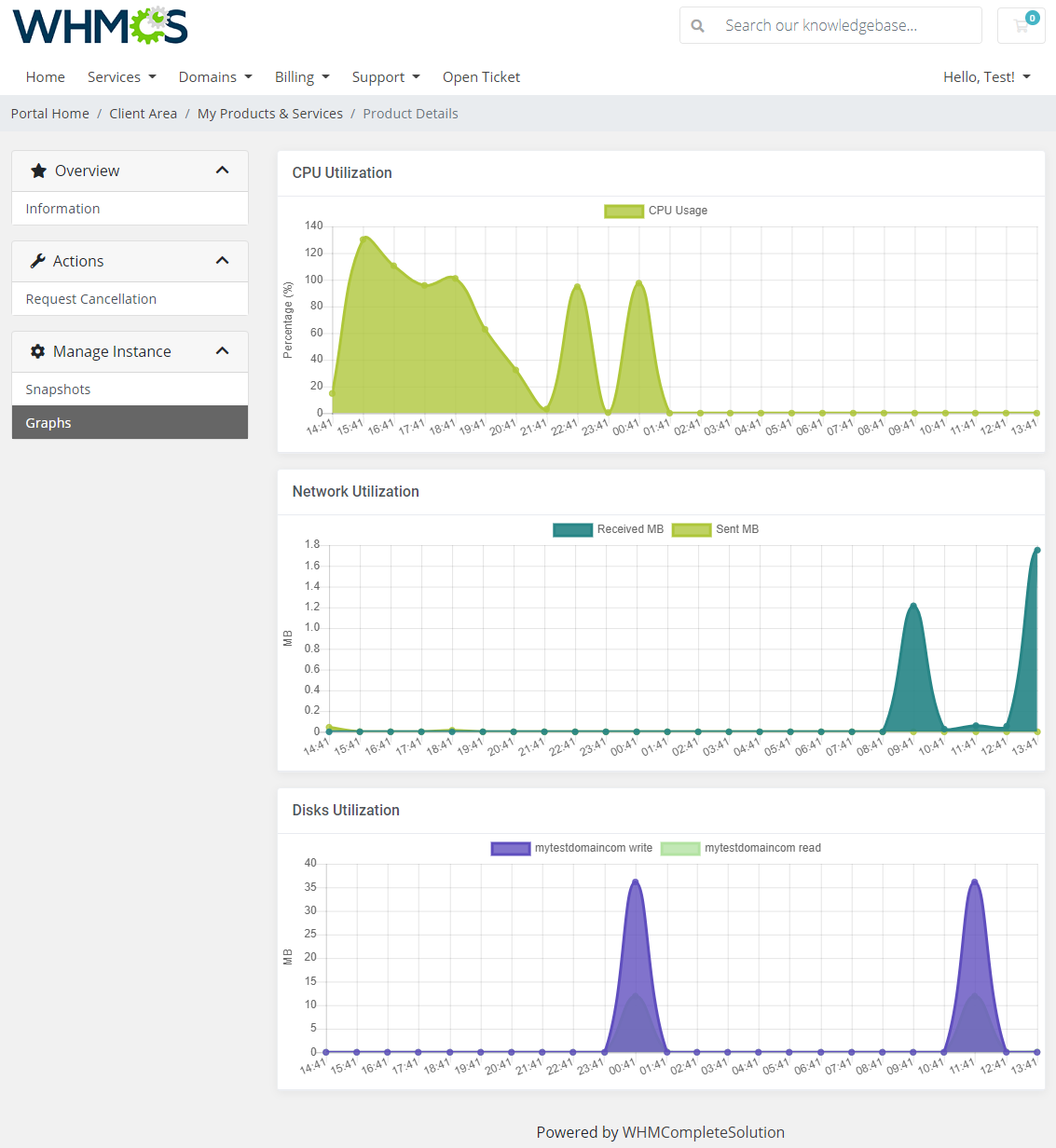 Google Cloud Virtual Machines For WHMCS: Module Screenshot 3