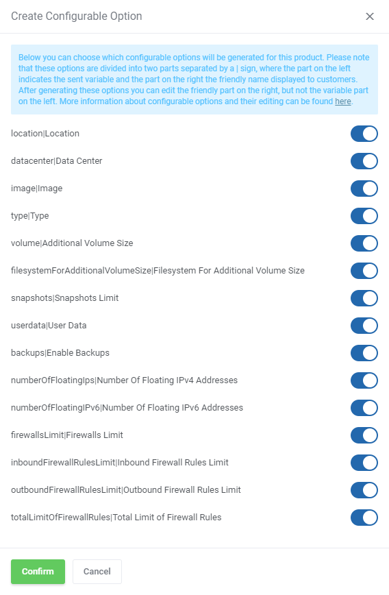 Hetzner Cloud Servers For WHMCS: Module Screenshot 21