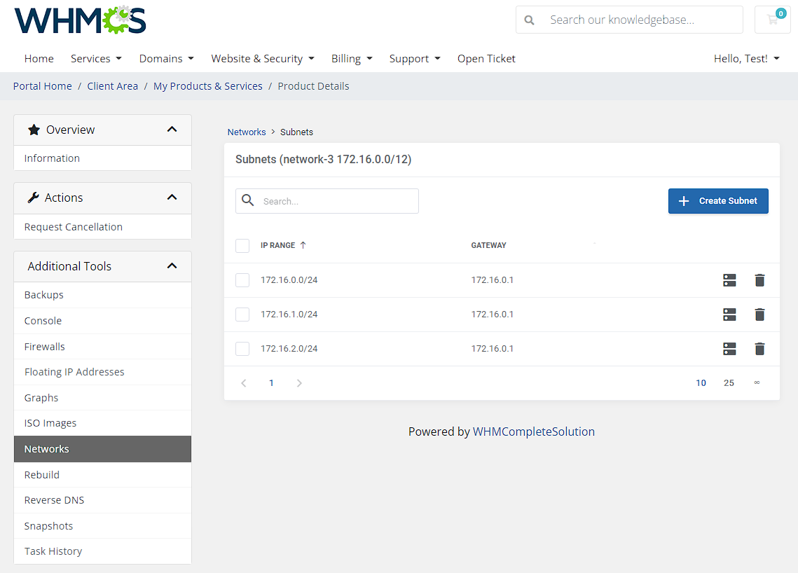 Hetzner Cloud Servers For WHMCS: Module Screenshot 10