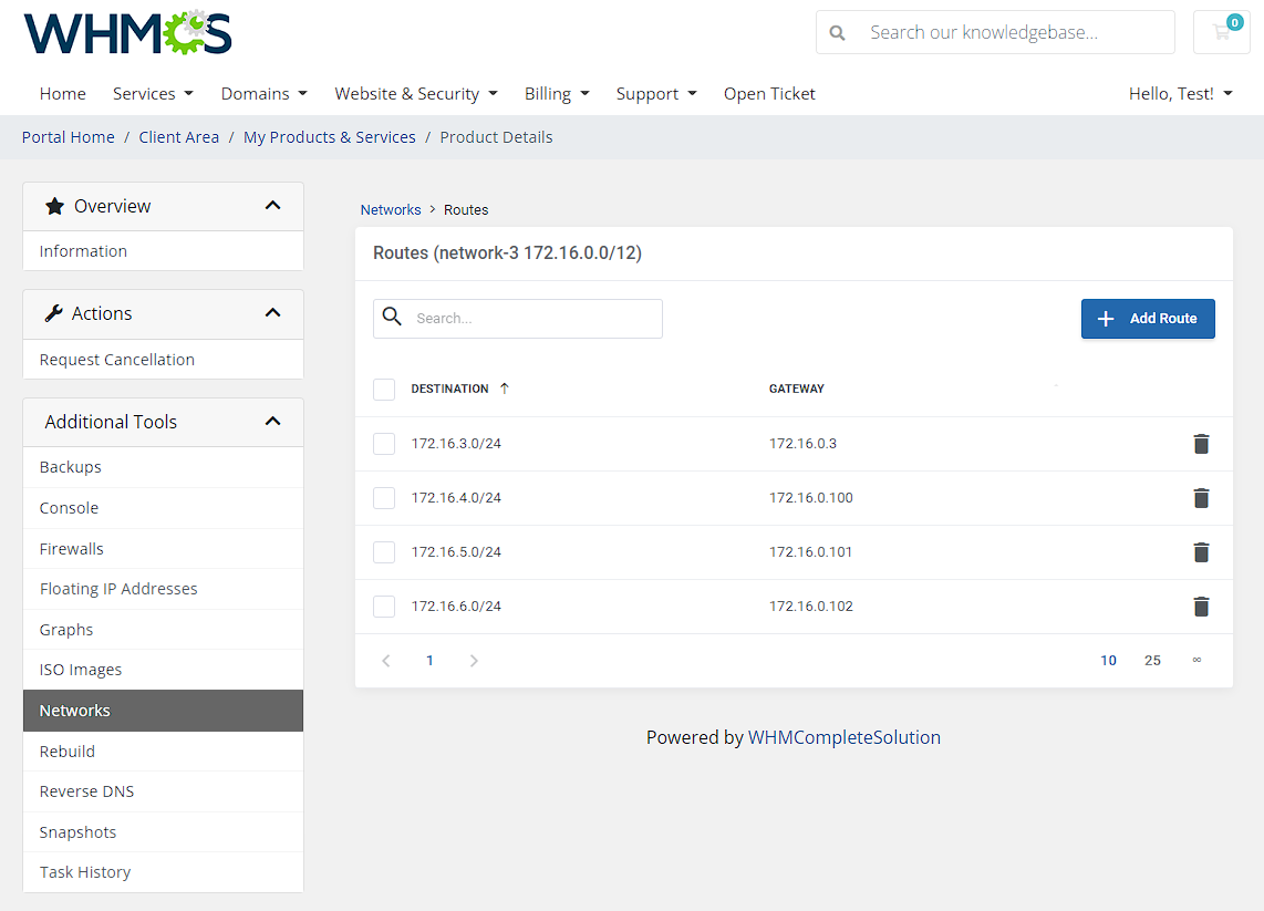 Hetzner Cloud Servers For WHMCS: Module Screenshot 12
