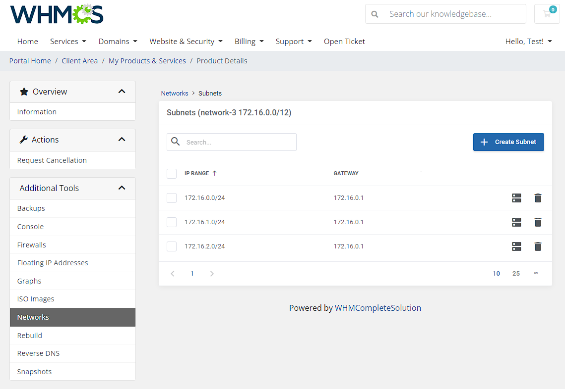 Hetzner Cloud Servers For WHMCS: Module Screenshot 10