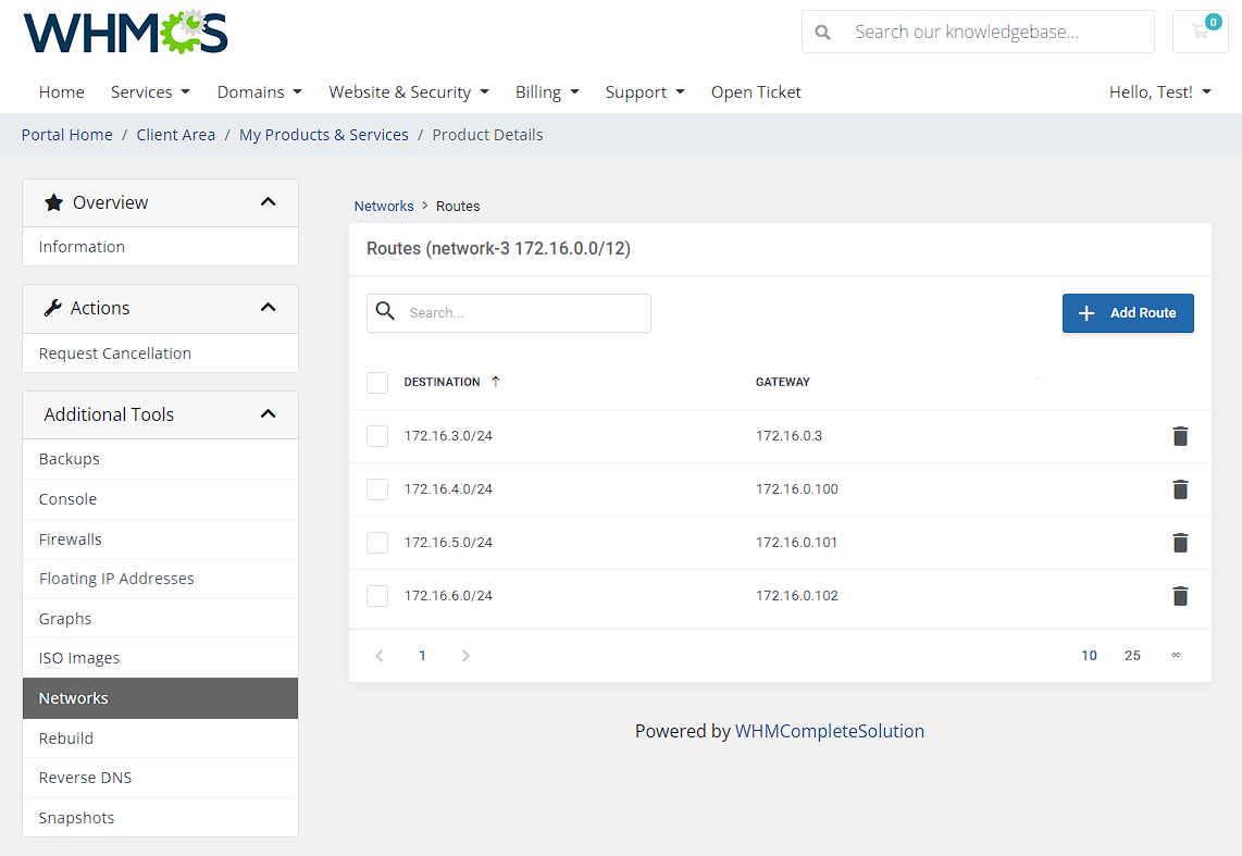 Hetzner Cloud Servers For WHMCS: Module Screenshot 12