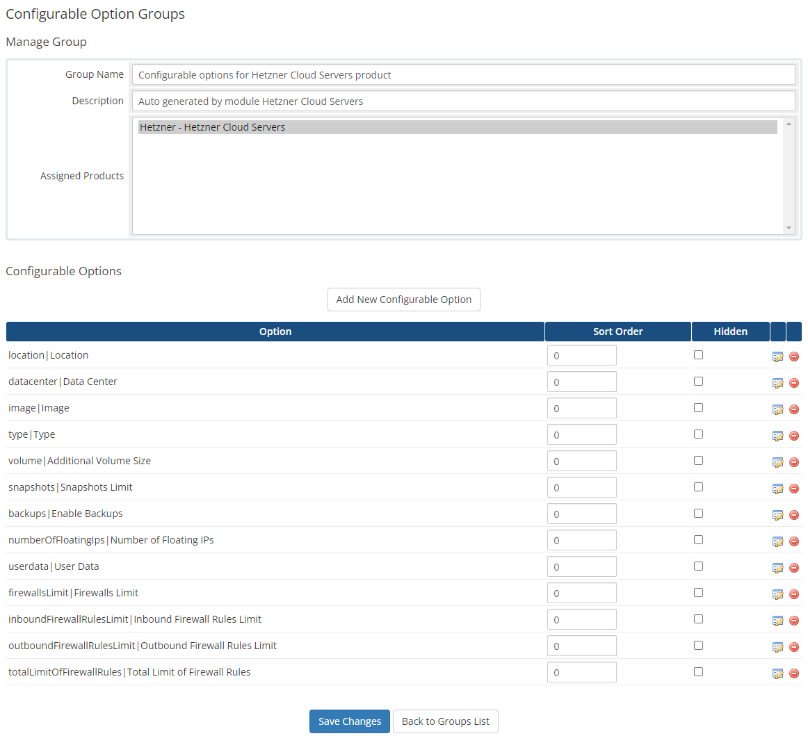Hetzner Cloud Servers For WHMCS: Module Screenshot 20