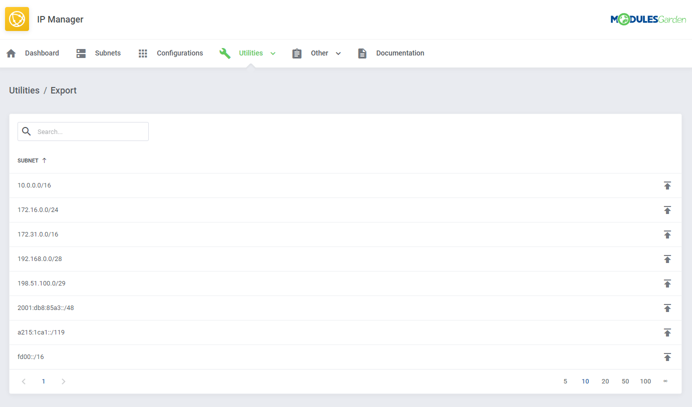 IP Manager For WHMCS: Module Screenshot 17