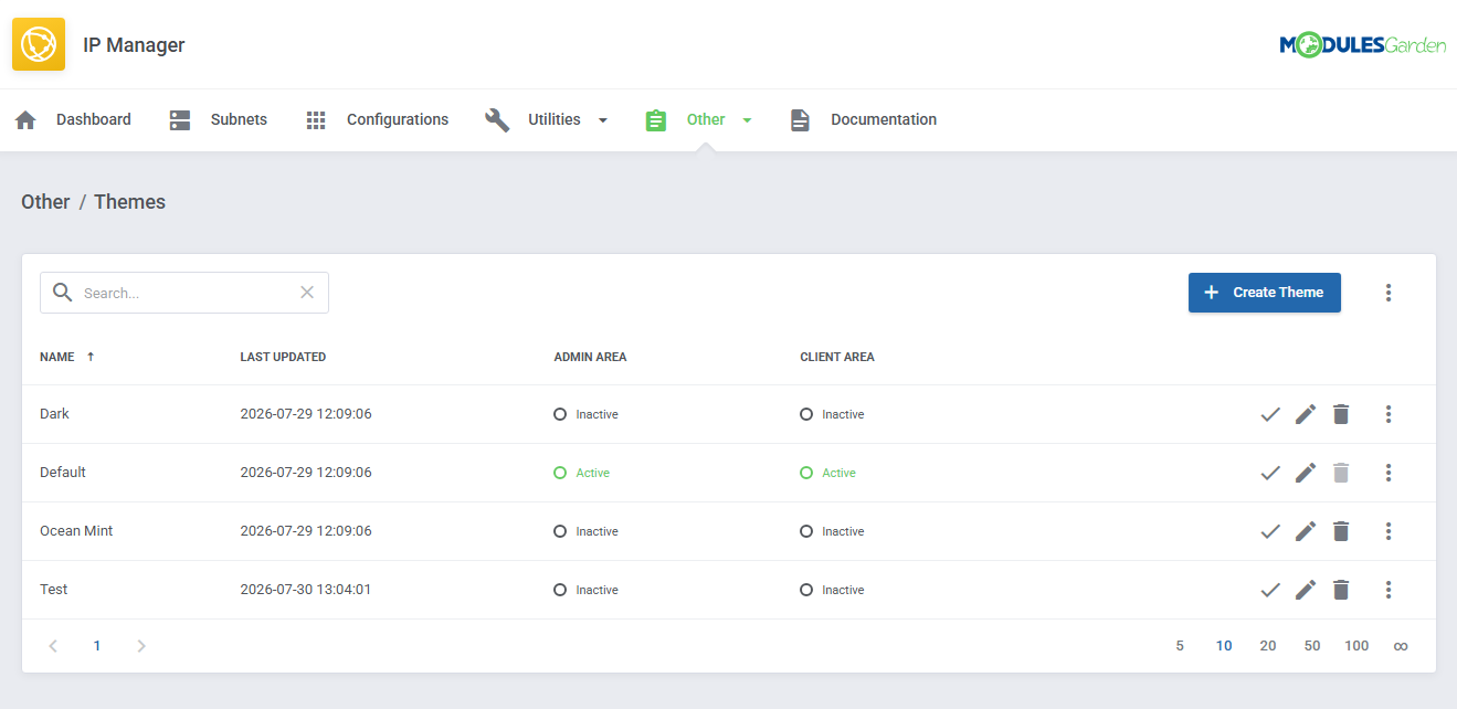 IP Manager For WHMCS: Module Screenshot 31
