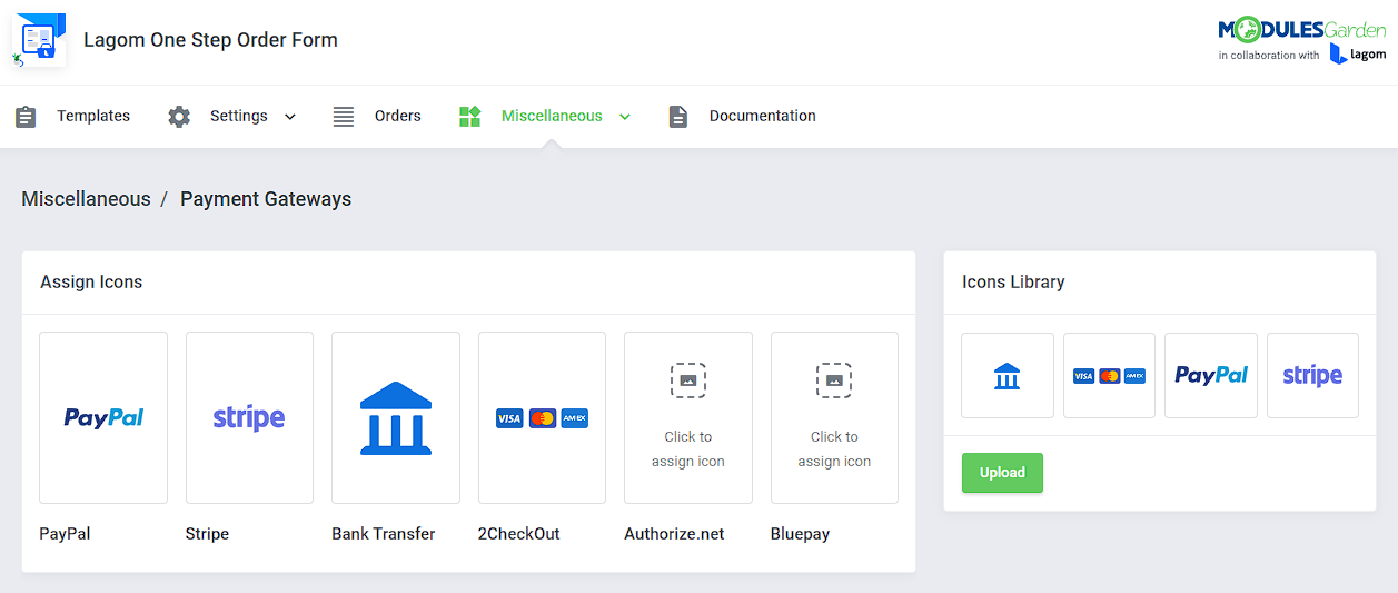 Lagom One Step Order Form For WHMCS: Module Screenshot 19