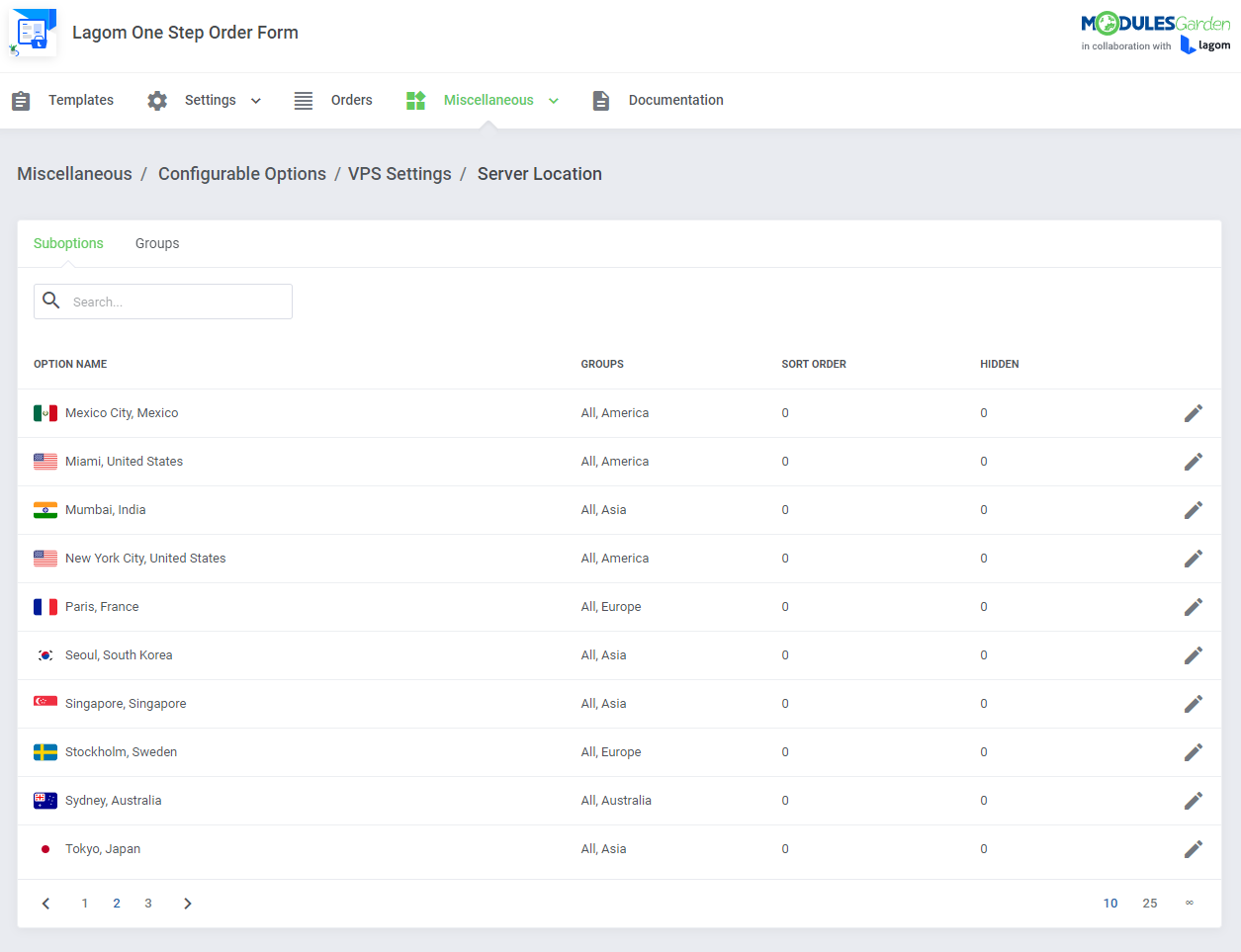 Lagom One Step Order Form For WHMCS: Module Screenshot 25