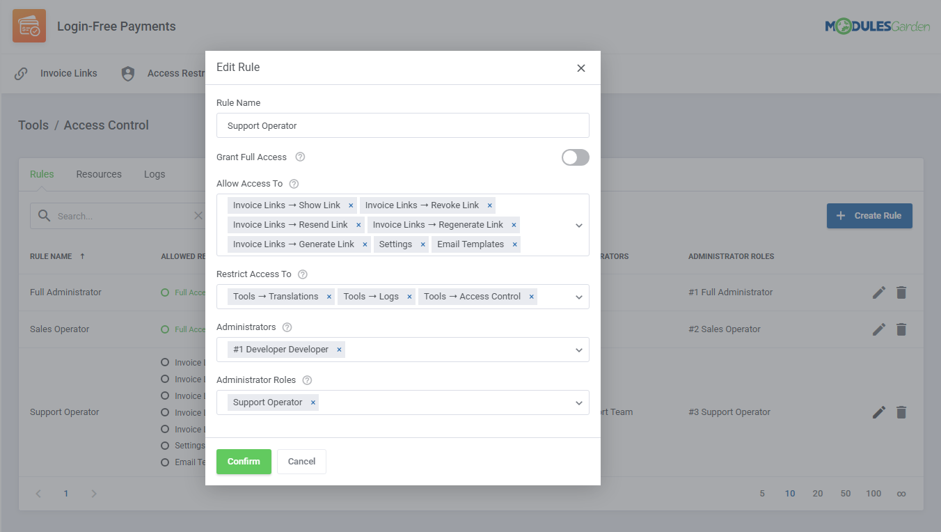 Login-Free Payments For WHMCS: Module Screenshot 19