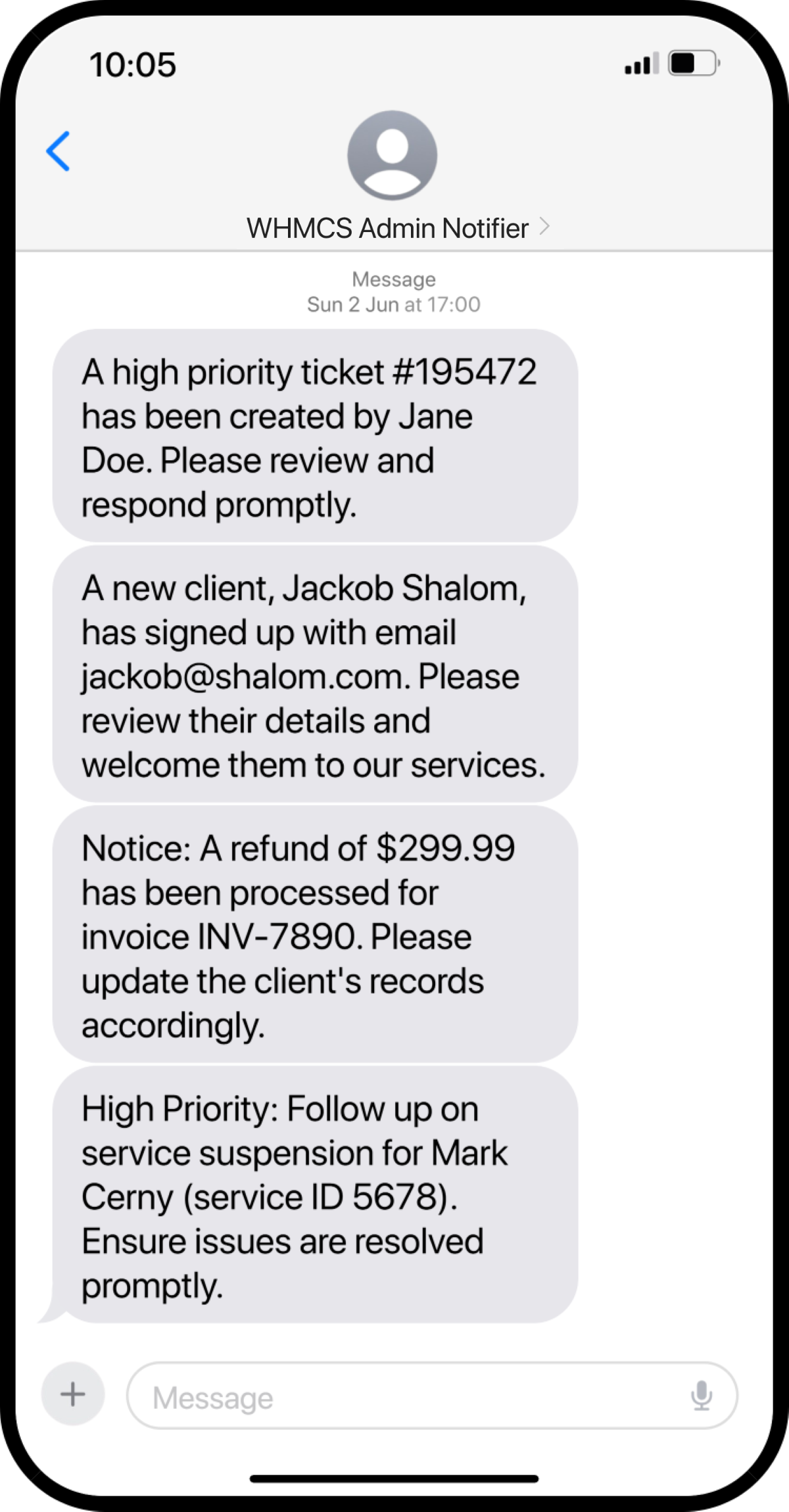 Marketing Triggers Automation For WHMCS: Module Screenshot 20