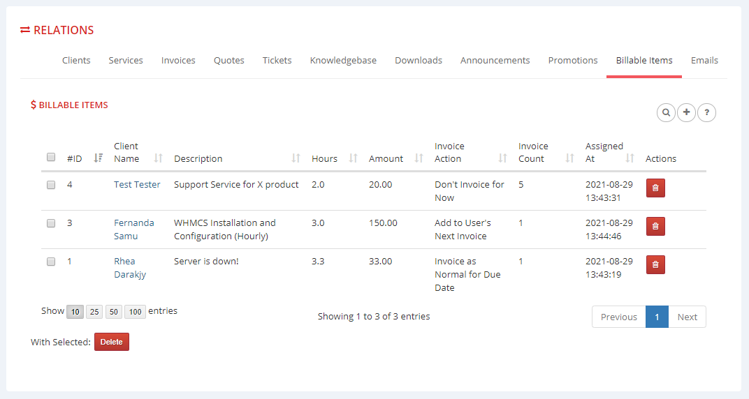 Multibrand For WHMCS: Module Screenshot 20