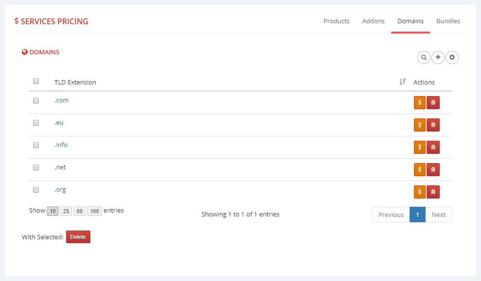 Multibrand For WHMCS: Module Screenshot 8