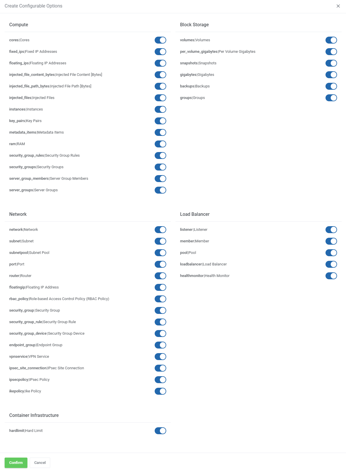 OpenStack Projects For WHMCS: Module Screenshot 15