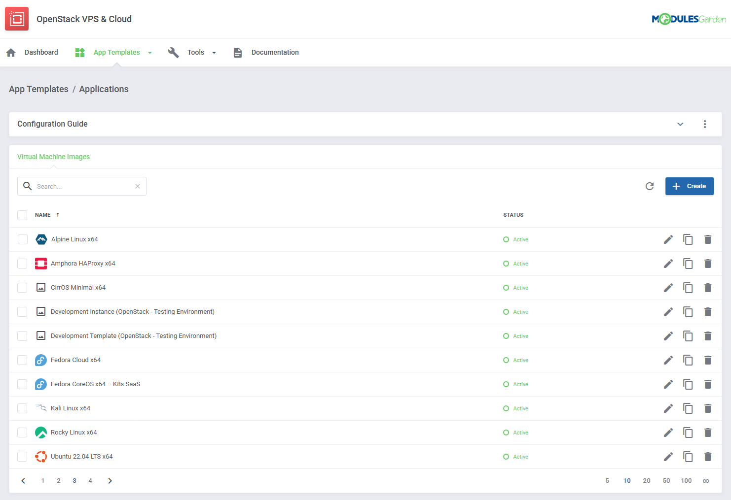 OpenStack VPS & Cloud For WHMCS: Module Screenshot 12