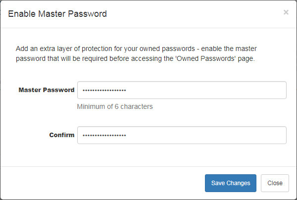 Password Manager For WHMCS: Screen 4