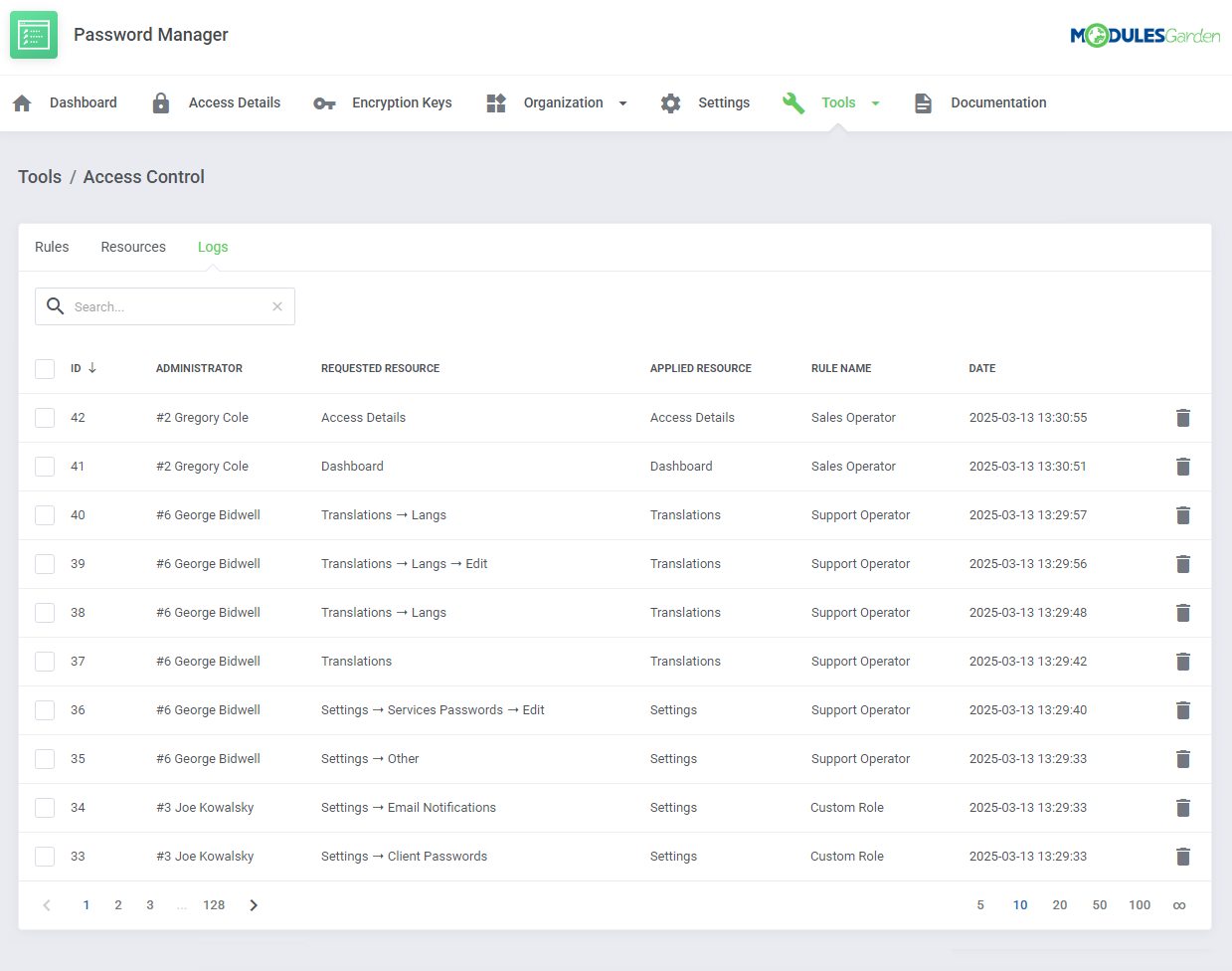 Password Manager For WHMCS: Module Screenshot 40