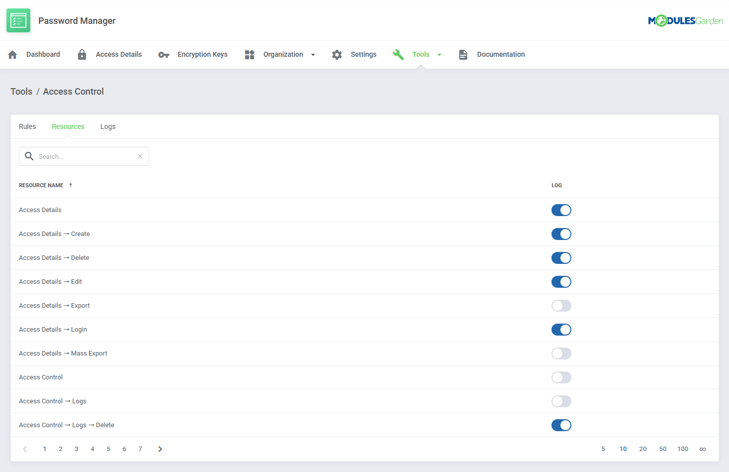 Password Manager For WHMCS: Module Screenshot 39