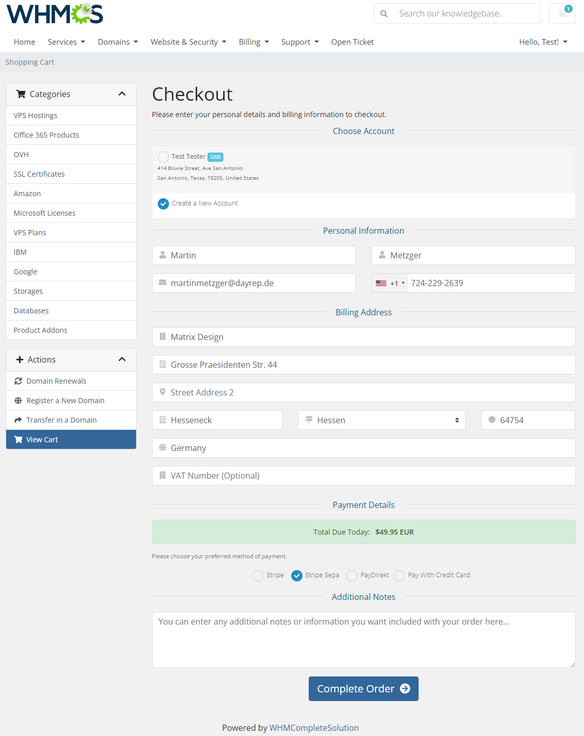 Payment Gateway Allocator For WHMCS: Module Screenshot 2
