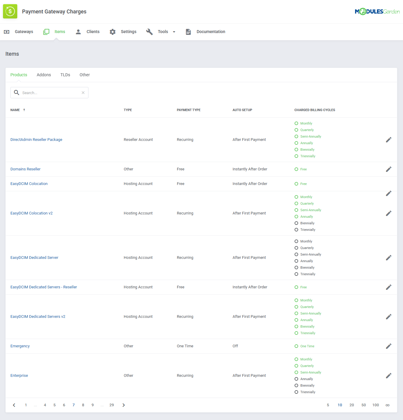 Payment Gateway Charges For WHMCS: Module Screenshot 12