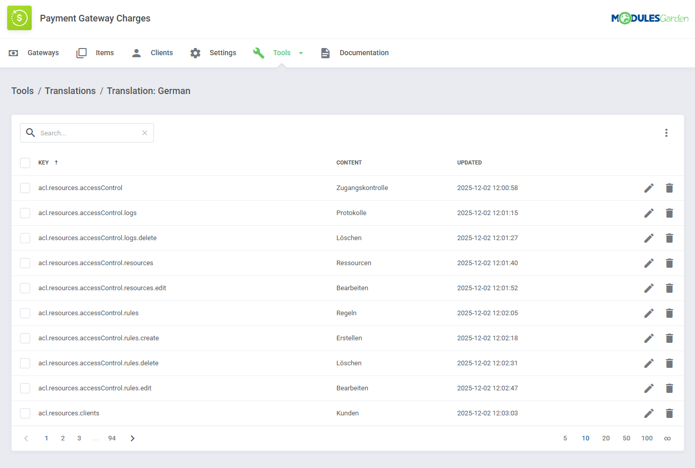 Payment Gateway Charges For WHMCS: Module Screenshot 23