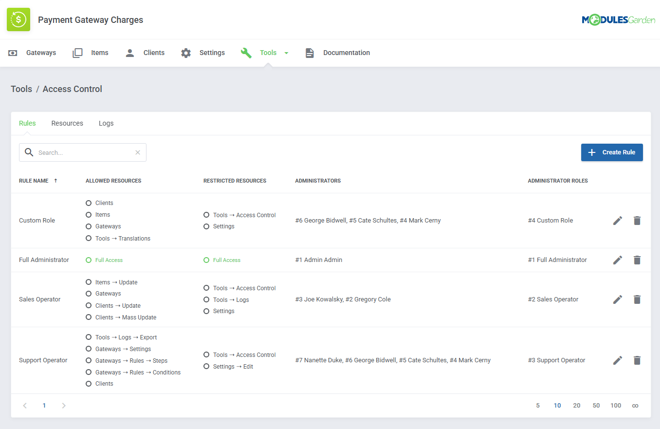 Payment Gateway Charges For WHMCS: Module Screenshot 26