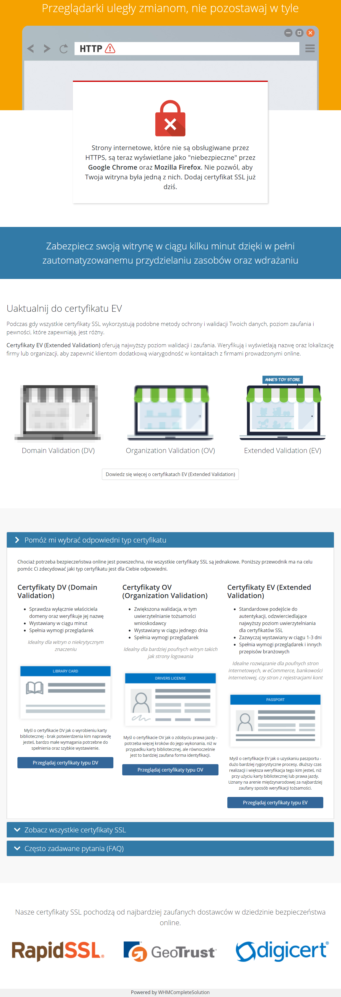 Polish Language Translation For WHMCS: Module Screenshot 16