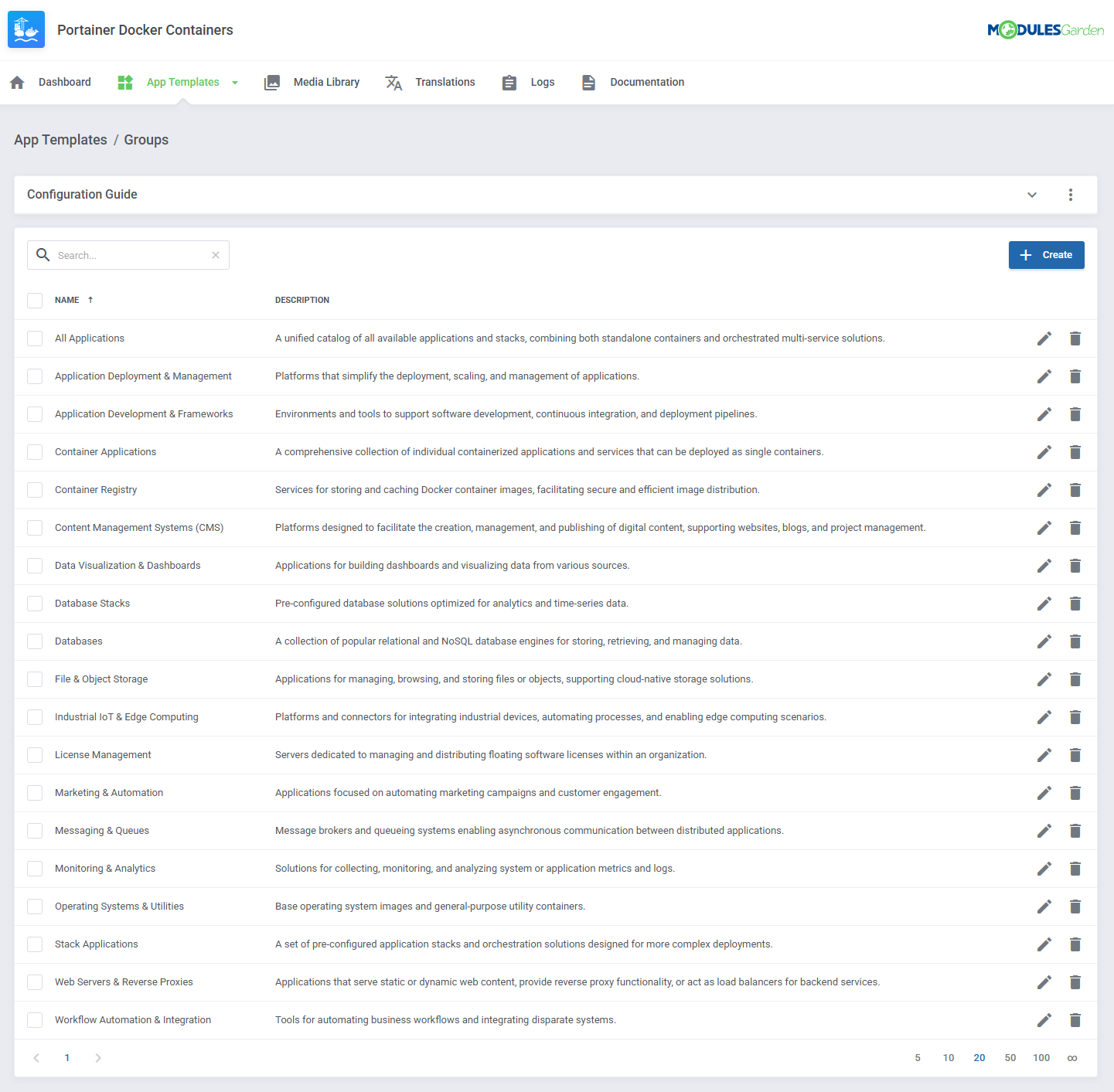 Portainer Docker Containers For WHMCS: Module Screenshot 18