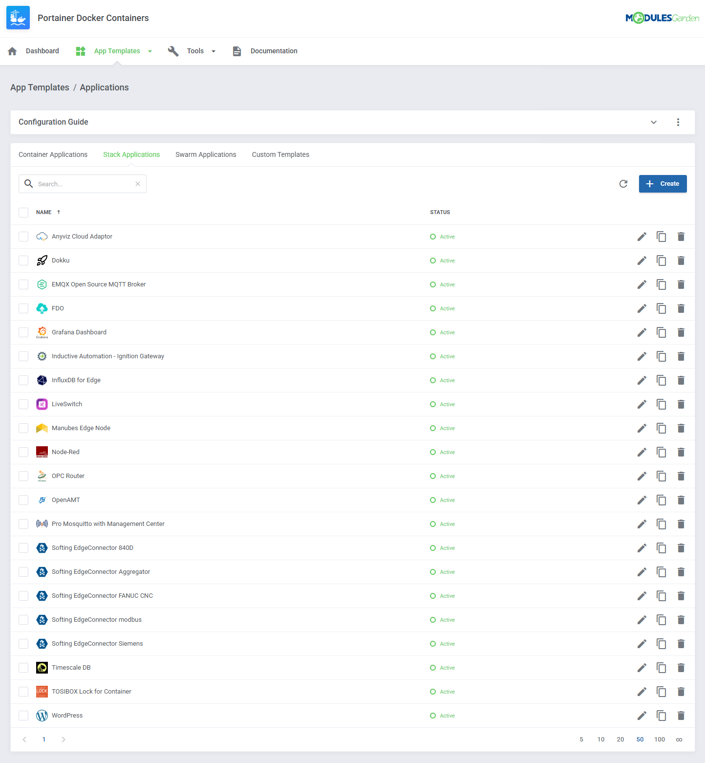 Portainer Docker Containers For WHMCS: Module Screenshot 16
