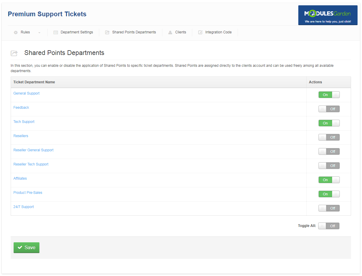 Premium Support Tickets For WHMCS: Screen 10