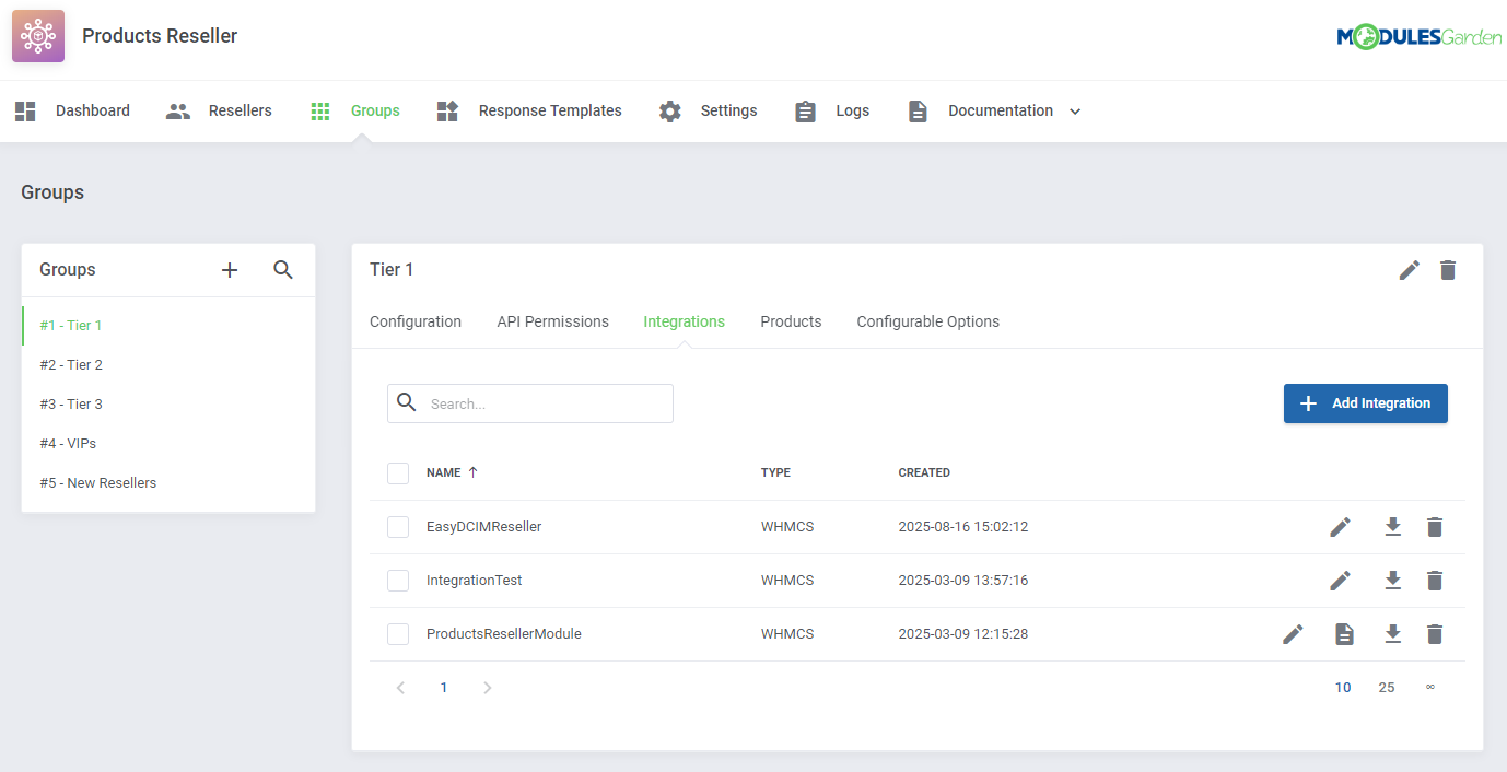 Products Reseller For WHMCS: Module Screenshot 9