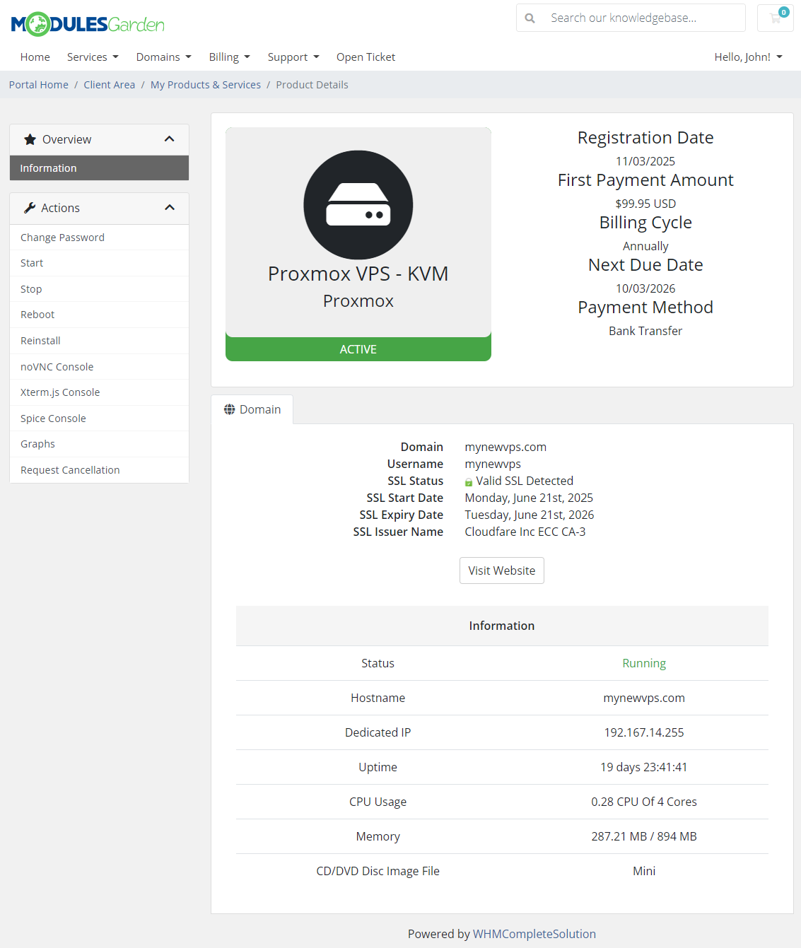Products Reseller For WHMCS: Module Screenshot 29