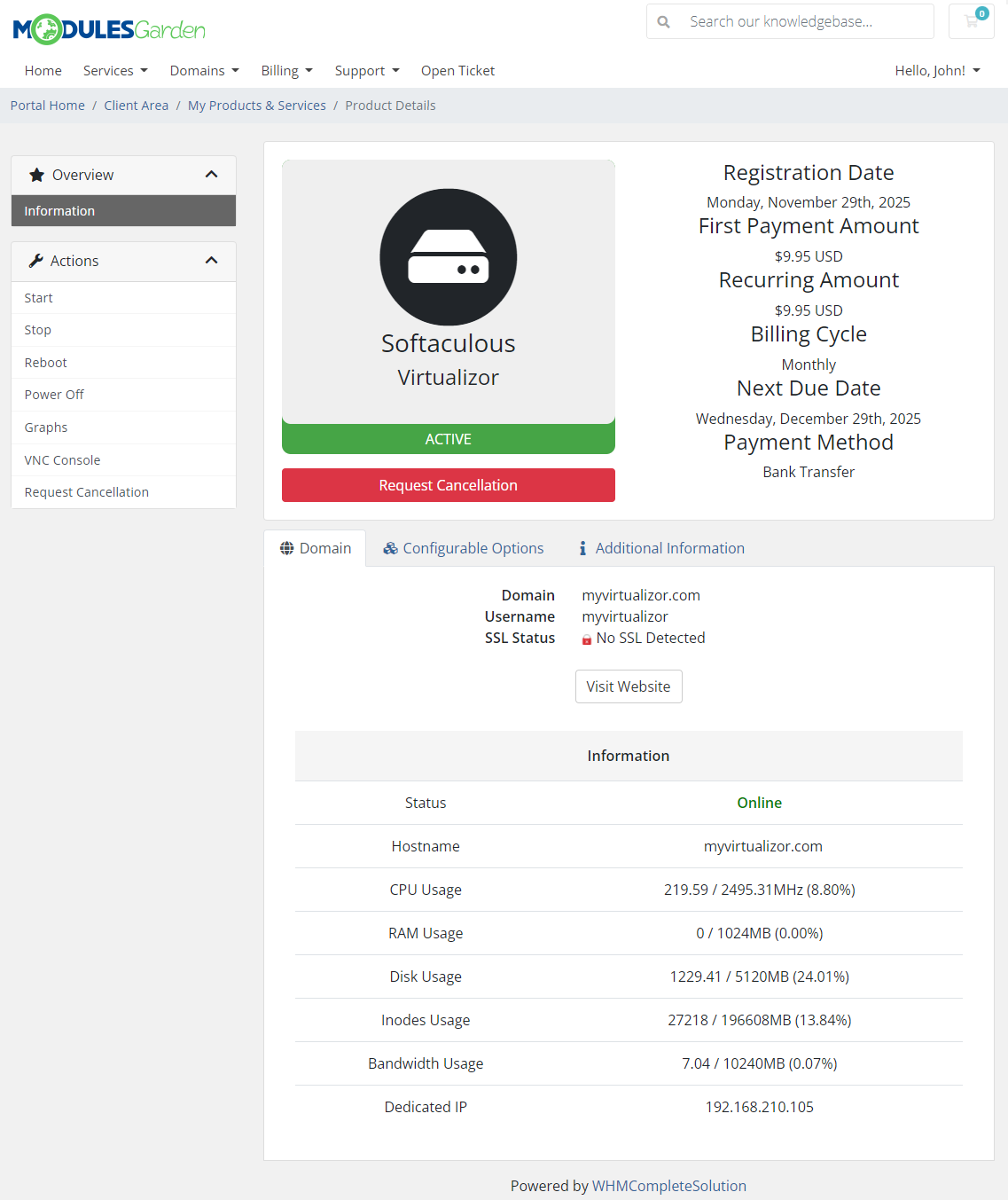 Products Reseller For WHMCS: Module Screenshot 38