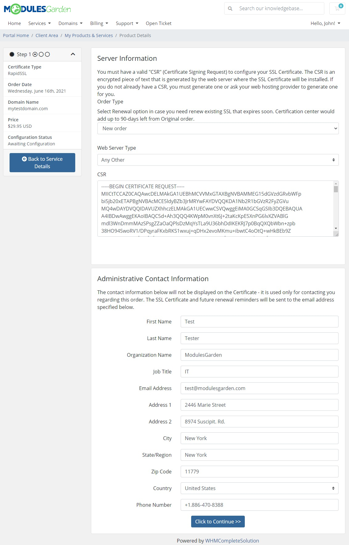 Products Reseller For WHMCS: Module Screenshot 41