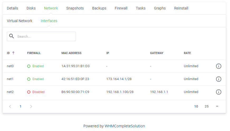 Proxmox VE Cloud VPS For WHMCS: Module Screenshot 8