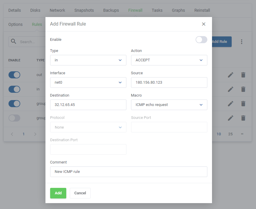 Proxmox VE Cloud VPS For WHMCS: Module Screenshot 20