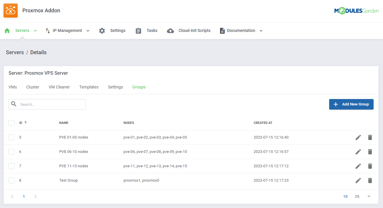 Proxmox VE Cloud VPS For WHMCS: Module Screenshot 38