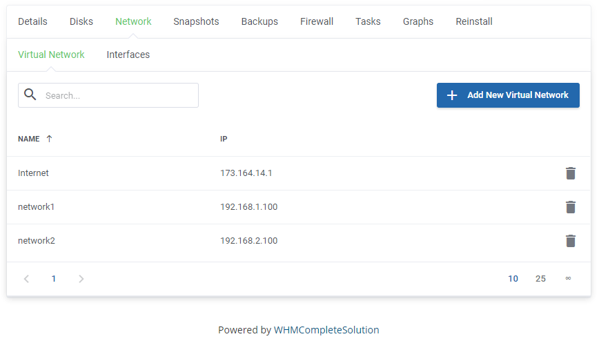 Proxmox VE Cloud VPS For WHMCS: Module Screenshot 6