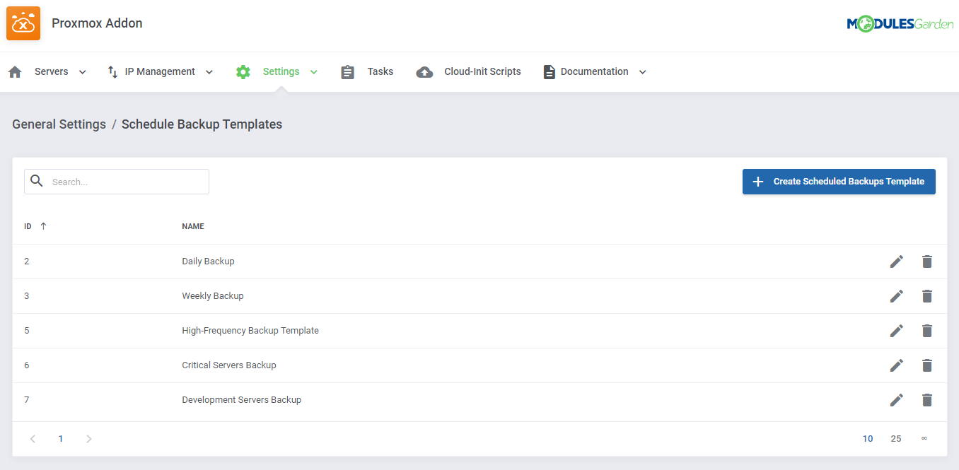 Proxmox VE Cloud VPS For WHMCS: Module Screenshot 51
