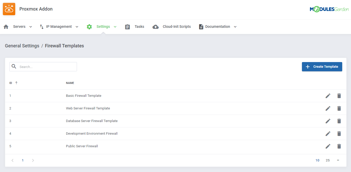 Proxmox VE Cloud VPS For WHMCS: Module Screenshot 53
