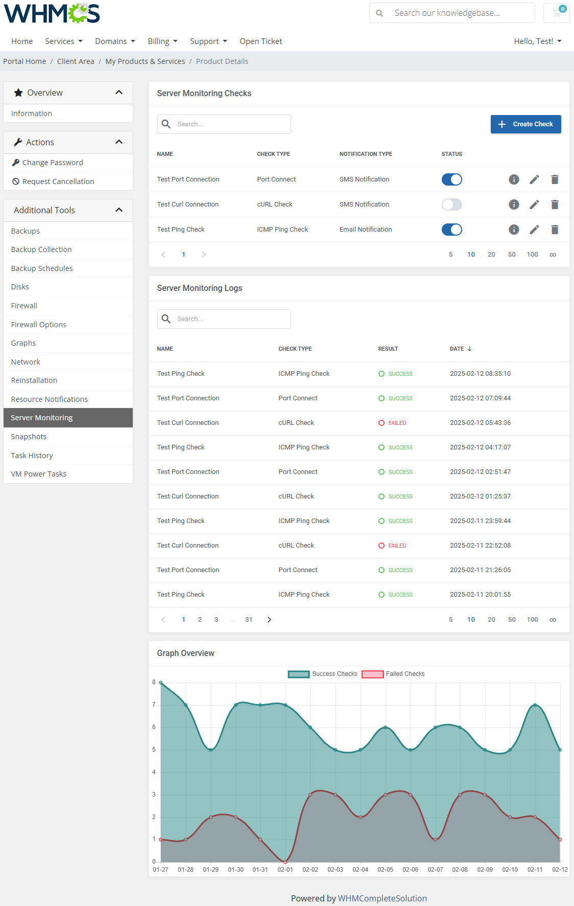 Proxmox VE VPS & Cloud For WHMCS: Module Screenshot 23