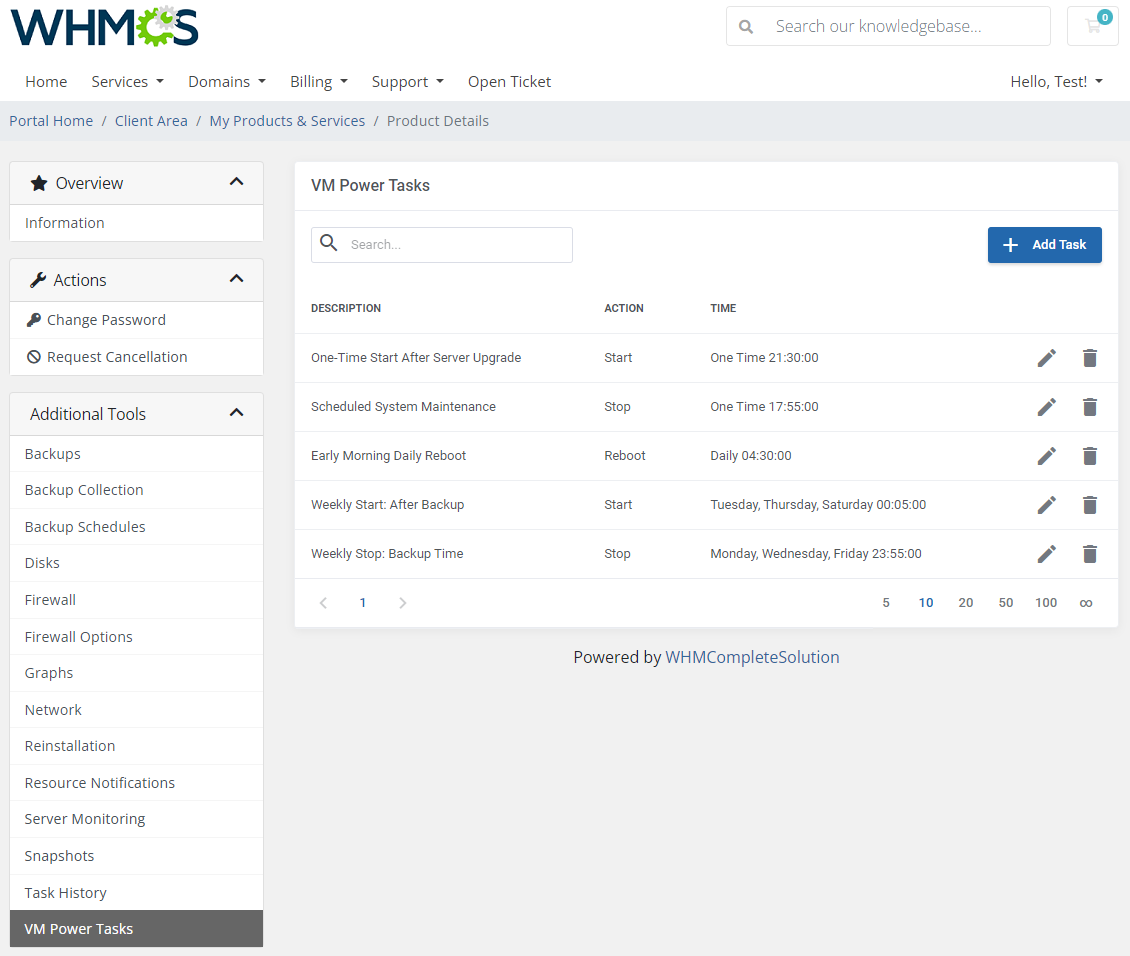 Proxmox VE VPS & Cloud For WHMCS: Module Screenshot 28
