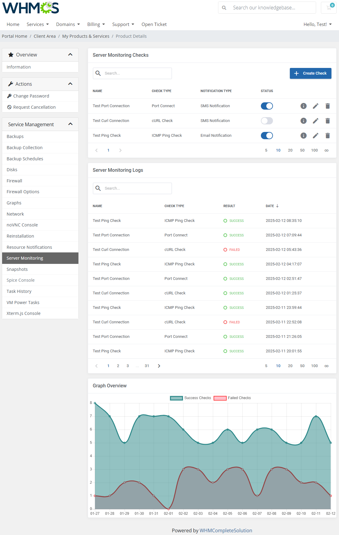 Proxmox VE VPS & Cloud For WHMCS: Module Screenshot 23
