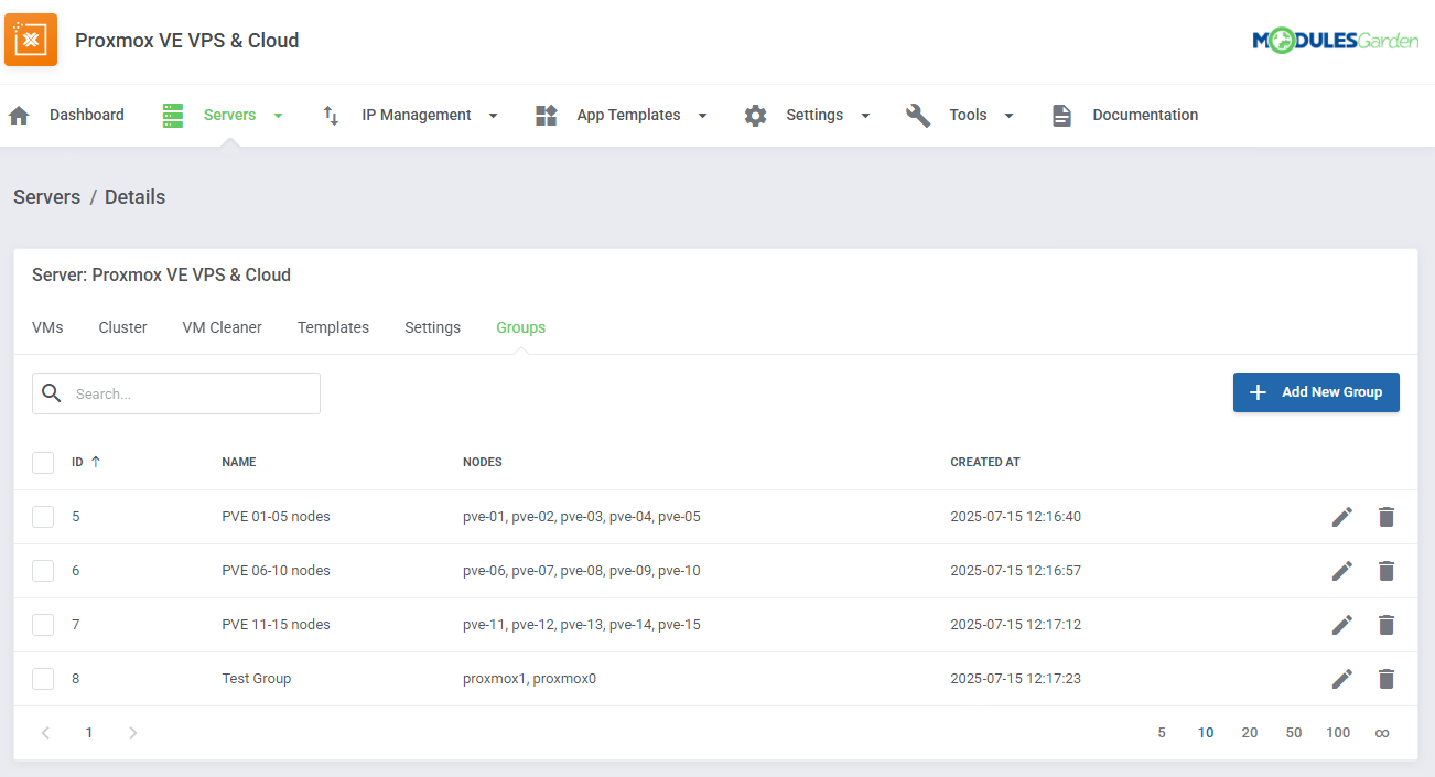 Proxmox VE VPS & Cloud For WHMCS: Module Screenshot 47