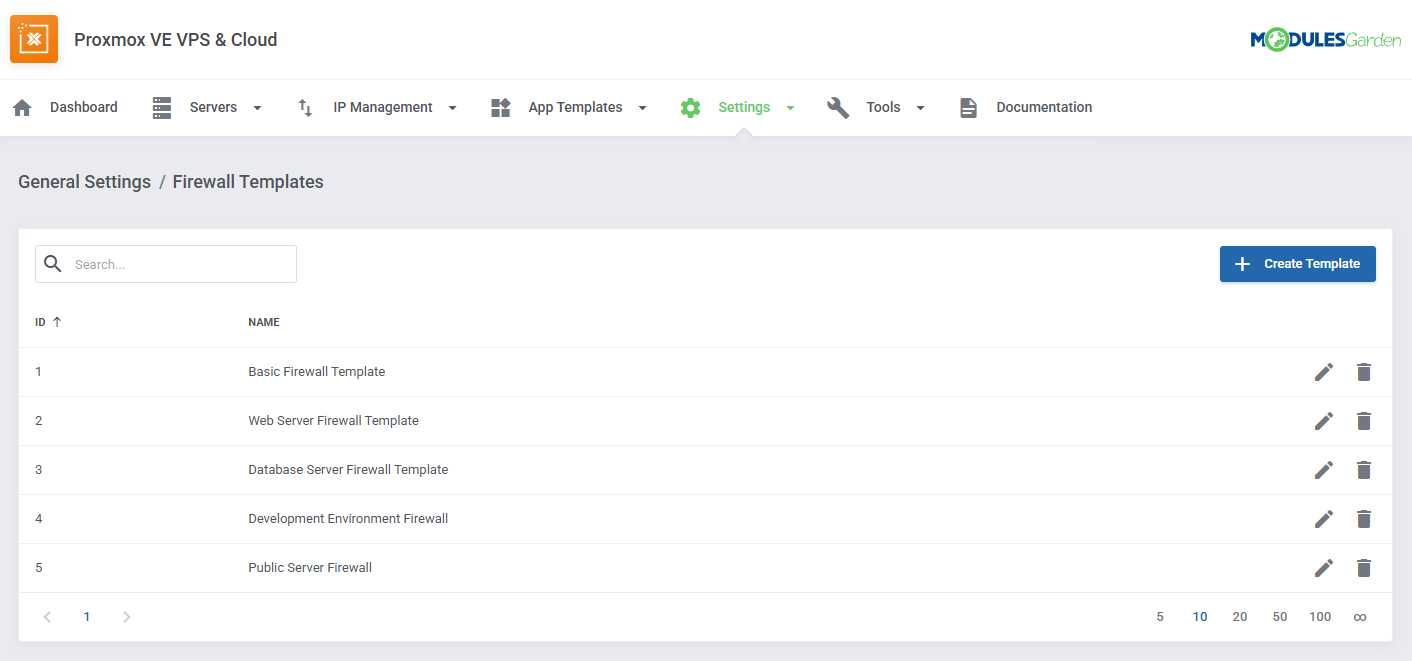 Proxmox VE VPS & Cloud For WHMCS: Module Screenshot 64