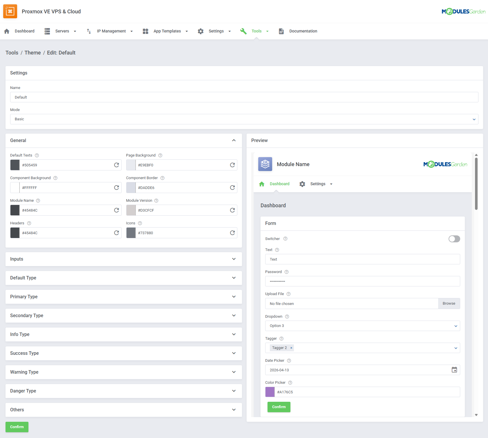 Proxmox VE VPS & Cloud For WHMCS: Module Screenshot 74