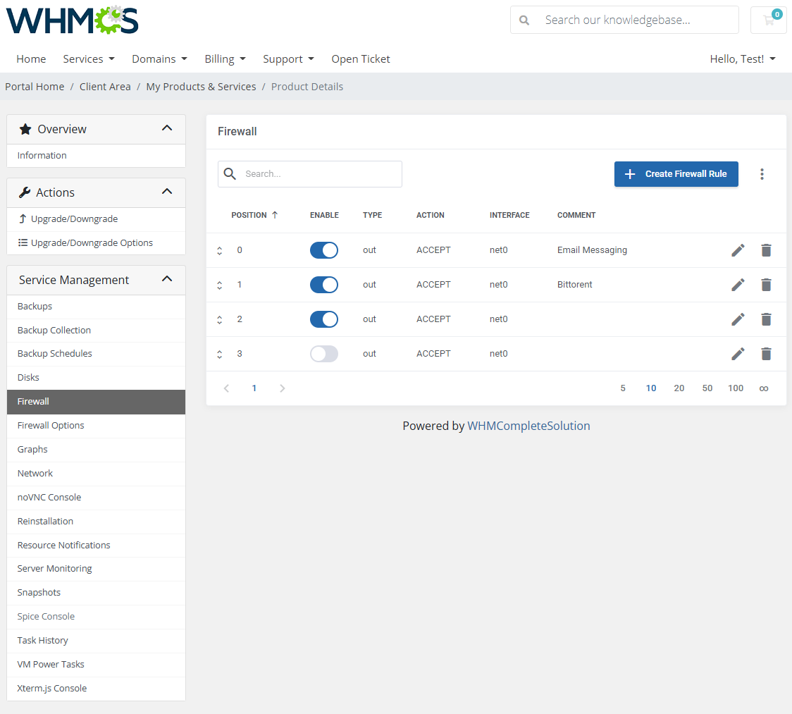 Proxmox VE VPS & Cloud For WHMCS: Module Screenshot 12