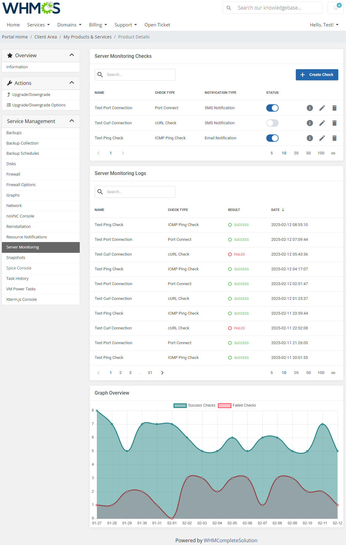 Proxmox VE VPS & Cloud For WHMCS: Module Screenshot 23