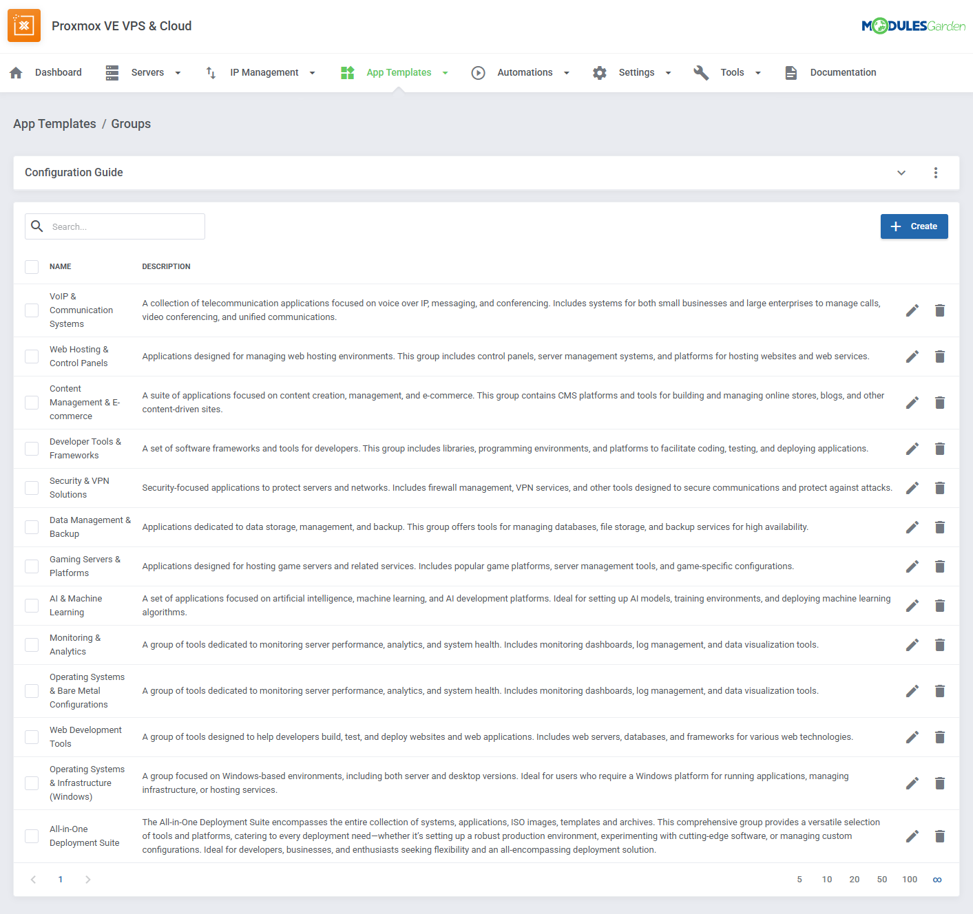 Proxmox VE VPS & Cloud For WHMCS: Module Screenshot 52