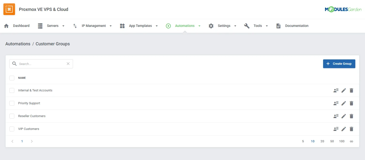 Proxmox VE VPS & Cloud For WHMCS: Module Screenshot 57