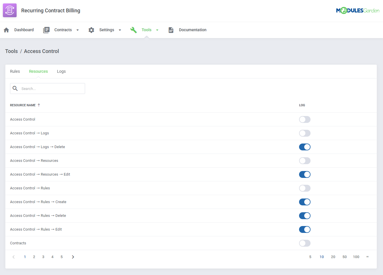 Recurring Contract Billing For WHMCS: Module Screenshot 20